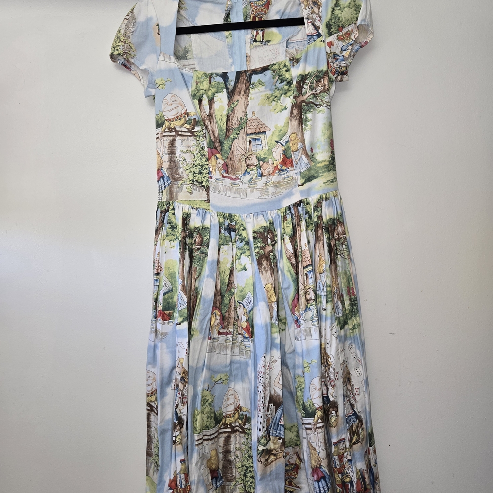 Scenic Print Dress